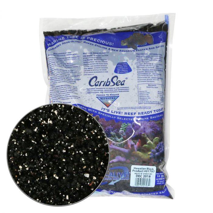 CARIBSEA Arag-Alive Hawaiian Black 20LBS