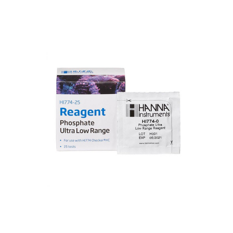 HANNA INSTRUMENTS HI774-25 Phosphate Ultra Low Range Reagents