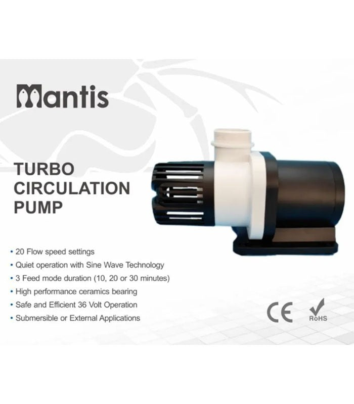 Mantis Turbo 20000 DC Return Pump