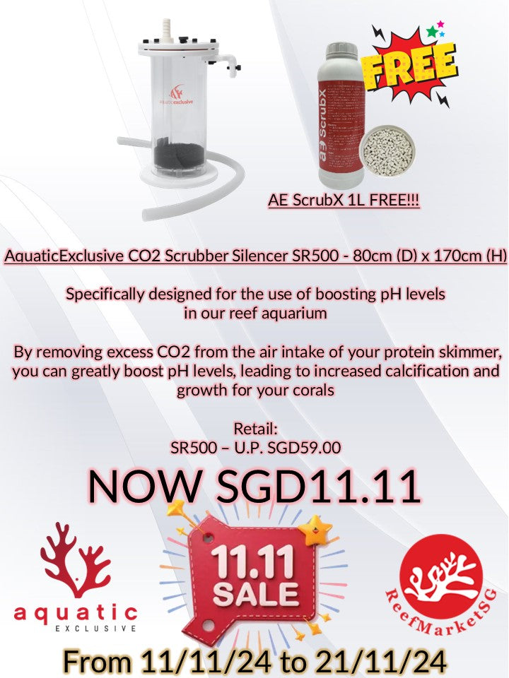 AQUATICEXCLUSIVE CO2 Scrubber Silencer